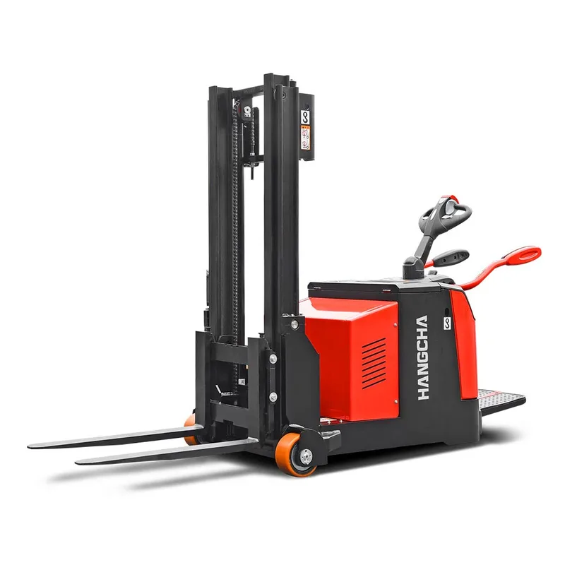 A Series Electric Counterbalanced Pallet Stacker image 1 of 5