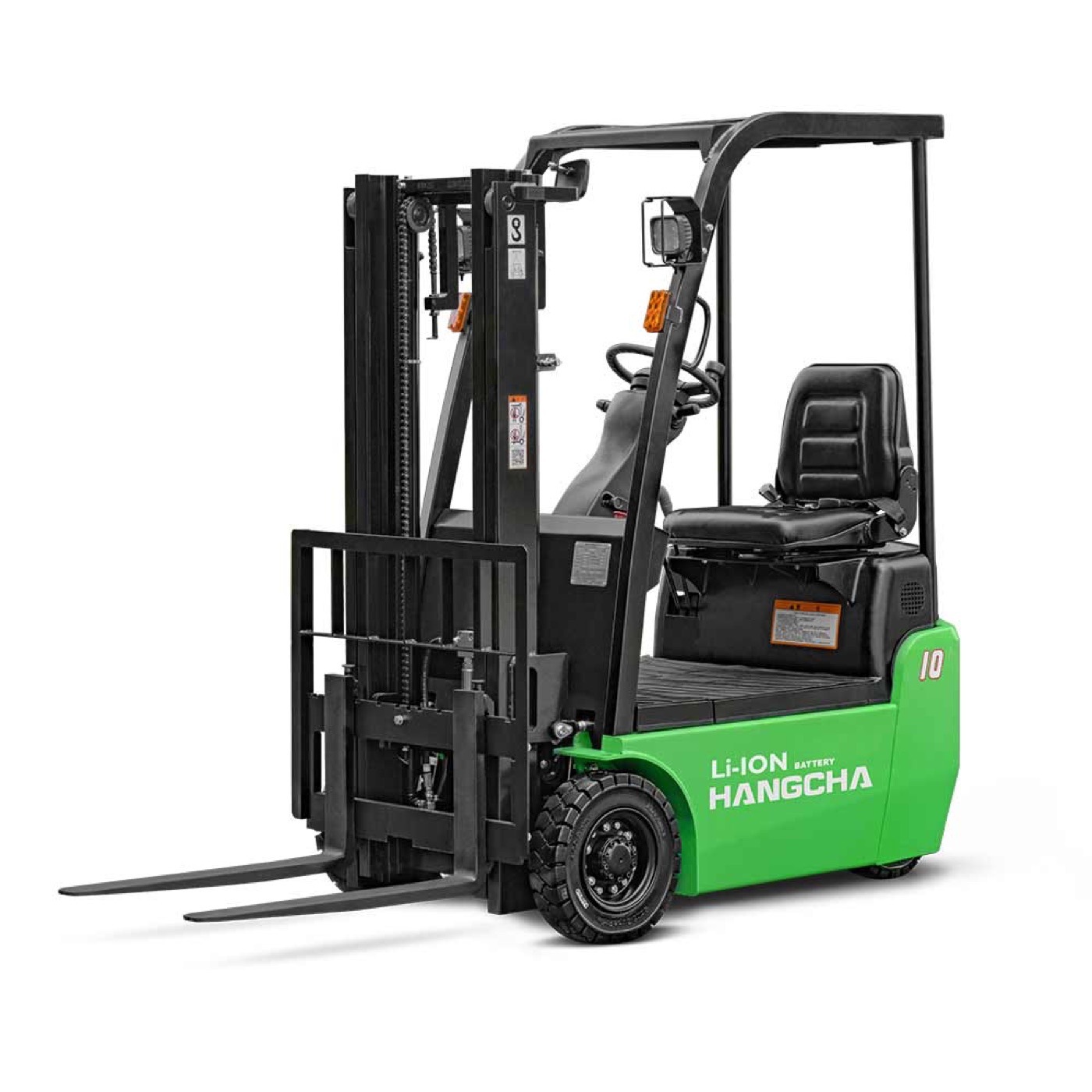X Series 3-Wheel Electric Forklift image 1 of 6