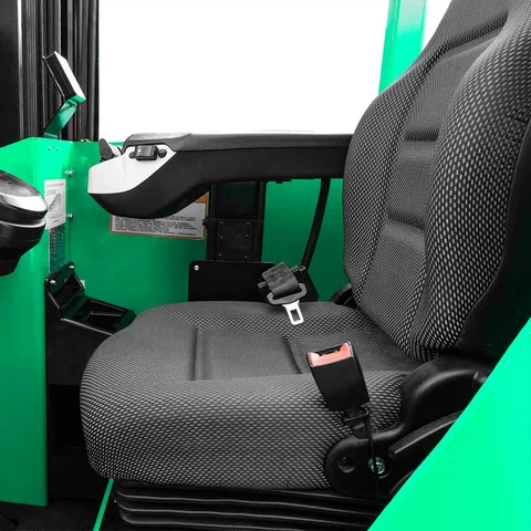 Ergonomic fingertip hydraulic controls provide smooth